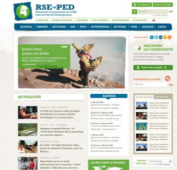 premier site internet RSE et développement